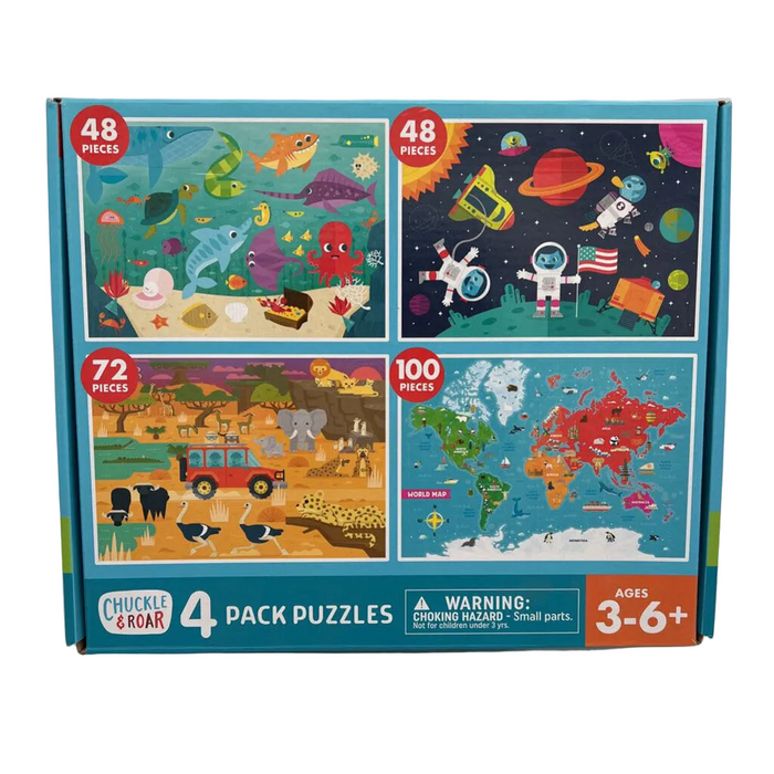 4 Pack Puzzles: Travel