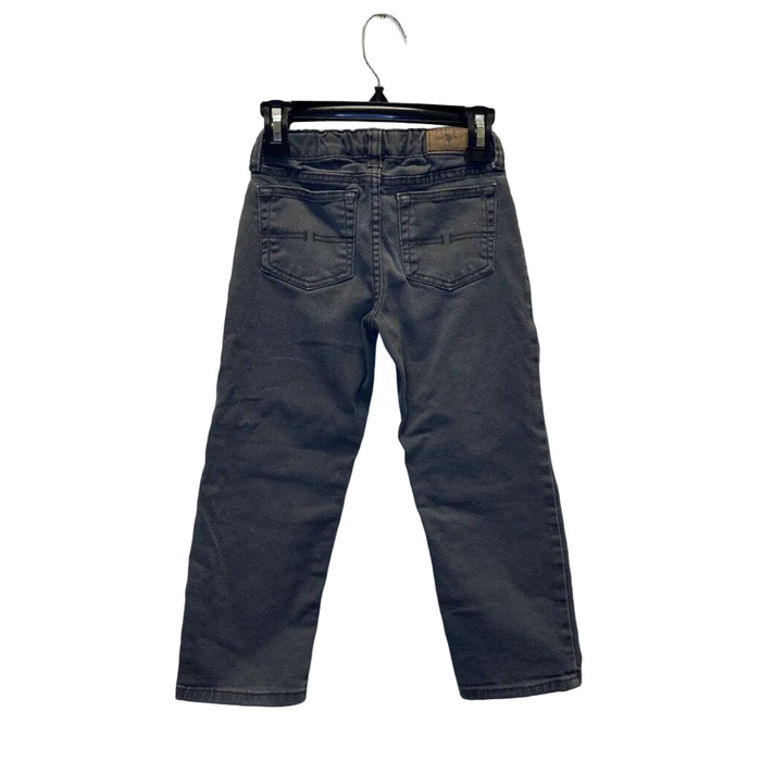 Adjustable Waist Denim Pants