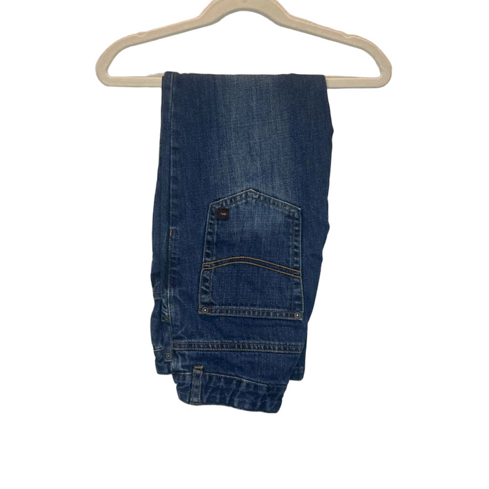 Adjustable Waist Hook Closure Jeans