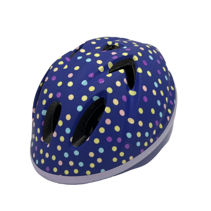 Bike Helmet/Polka Dots