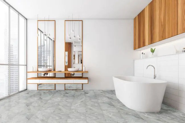 Coretec Plus – Avesta Quartz 12"x24" Tile - GreenFlooringSupply.com