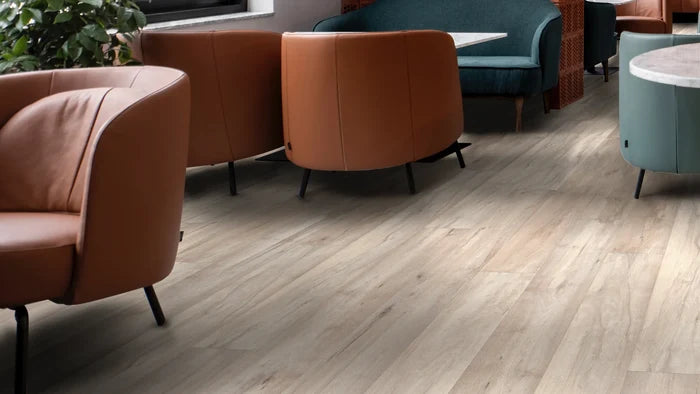 Coretec Pro Plus integrated Bevel - Lawrence Maple 7"x48" - GreenFlooringSupply.com