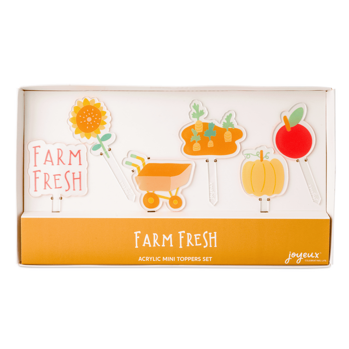 Farm Fresh Acrylic Mini Topper Set