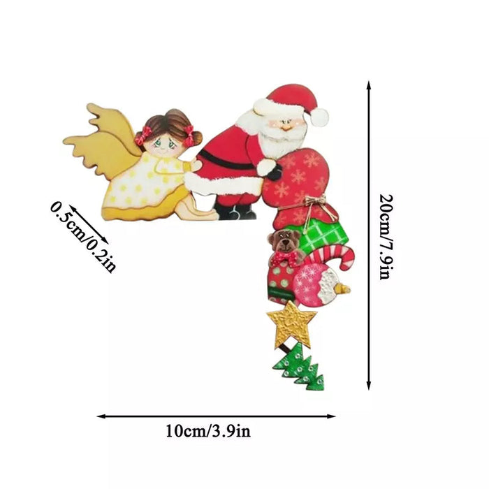 SANTA CLAUS AND ANGELS