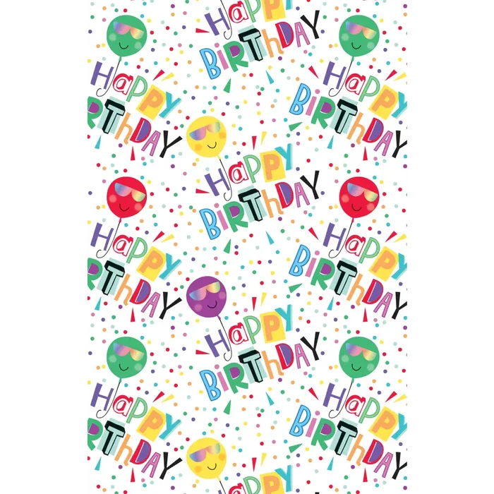 Gift Wrap - GW-9481 - Shady Bday - Jewelry Roll 7-1/2’’