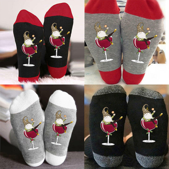 BLACK RED + GREY RED + GREY WHITE + GREY BLACK / 4 paires