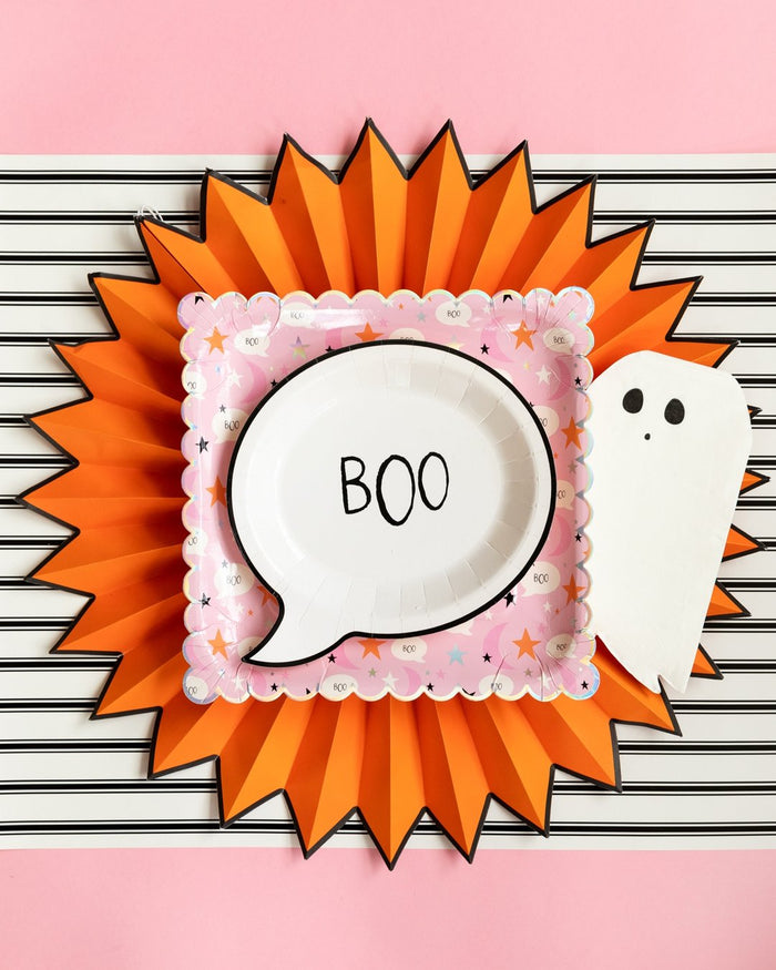 Happy Haunting Scalloped Plate