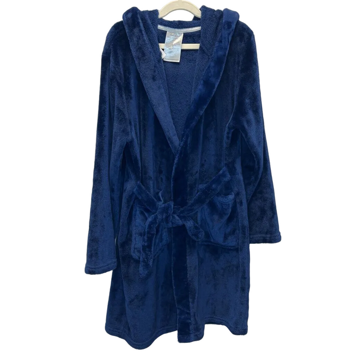 Hooded Fleece Bathrobe