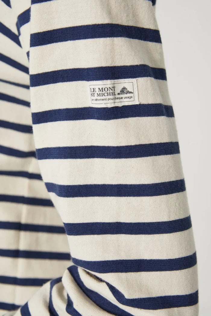 Le Mont Saint Michel - Tilda Mariniere Long Sleeve in Navy / Off White