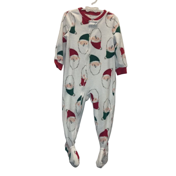 LS Footed Onesie / Santa