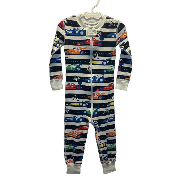 LS Footless Onesie / Race Cars
