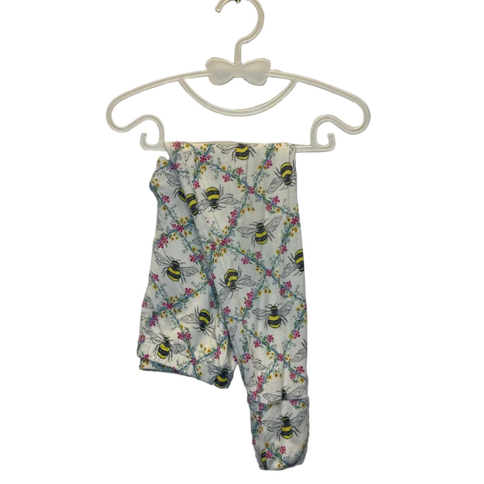 LS Pajama Set/Flowers & Bees