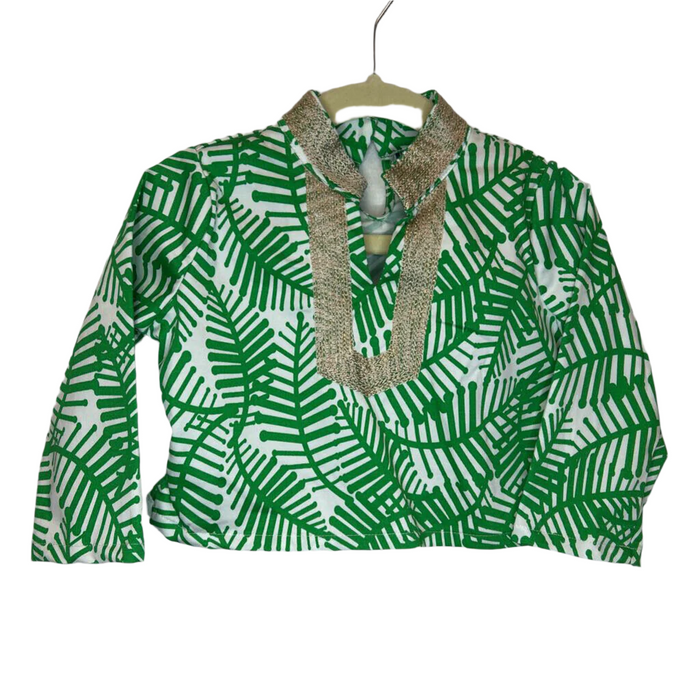 LS Palm Leaves Top