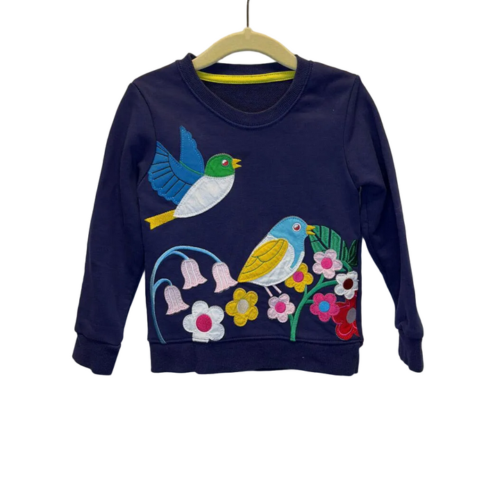 LS Sweater/ Birds