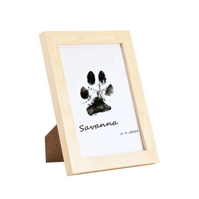 Original Wooden Color Frame + No-clean printing ink (Black) / 1 set