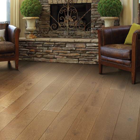 Shaw Castlewood Oak Engineered Wood - Trestle 7.5" - GreenFlooringSupply.com