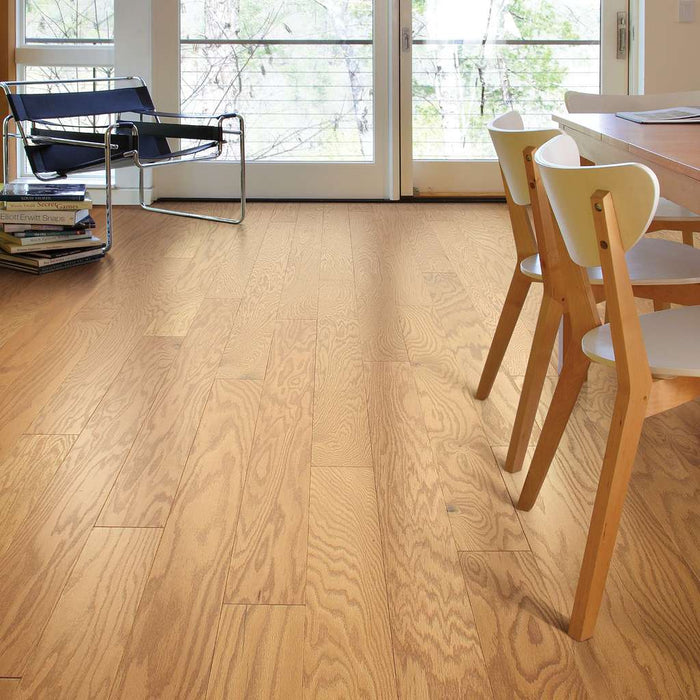 Shaw Epic Albright Oak Hardwood Flooring - Caramel 5" - GreenFlooringSupply.com