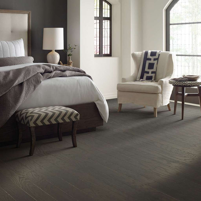 Shaw Epic Albright Oak Hardwood Flooring - Charcoal 3.25" - GreenFlooringSupply.com