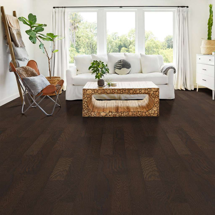 Shaw Epic Albright Oak Hardwood Flooring - Chocolate 5" - GreenFlooringSupply.com