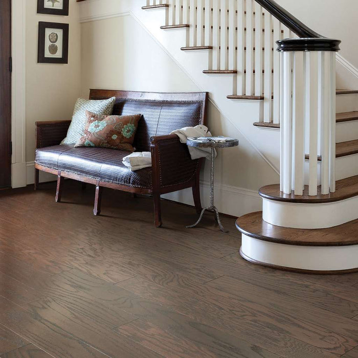 Shaw Epic Albright Oak Hardwood Flooring - Coffee Bean 5" - GreenFlooringSupply.com