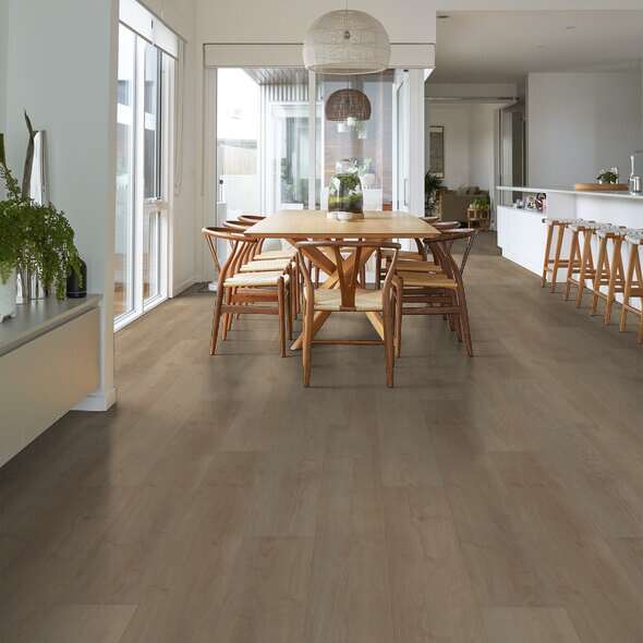 Shaw Floorte Classic Titan HD Plus Platinum - Essential White Oak 9" - GreenFlooringSupply.com
