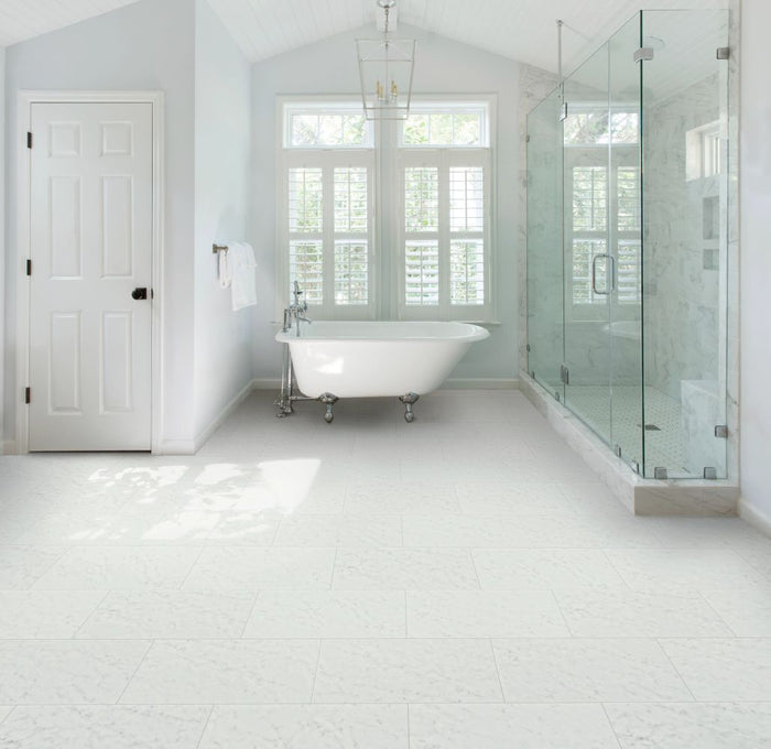 Shaw Floorte Pro Paragon Tile Plus - Bianco 12"x24" - GreenFlooringSupply.com