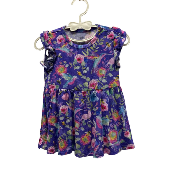 Sleeveless Dress/Ruffle Sleeve