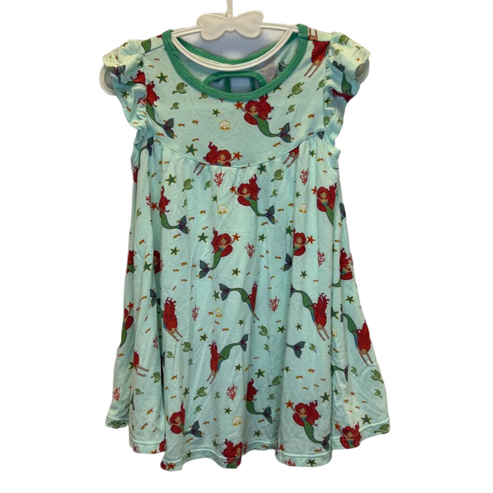 Sleeveless Ruffle Dress/Mermaid