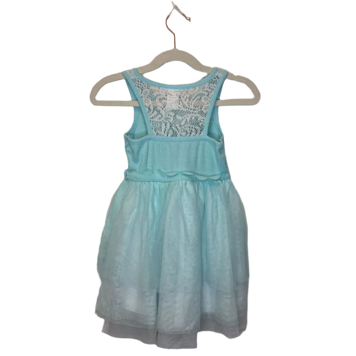 Sleeveless Tulle Skirt Dress / Glitter S