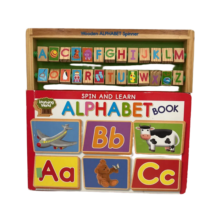 Spin and Learn Alphabet Book