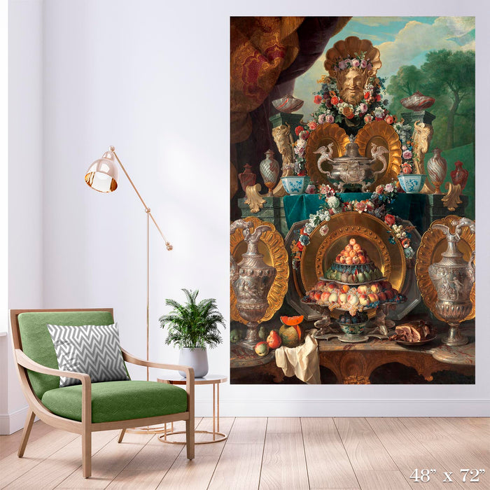 Still Life with Silver Colossal Art Print
