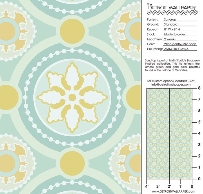 Sundrop <br> Mirth Studios - The Detroit Wallpaper Co.