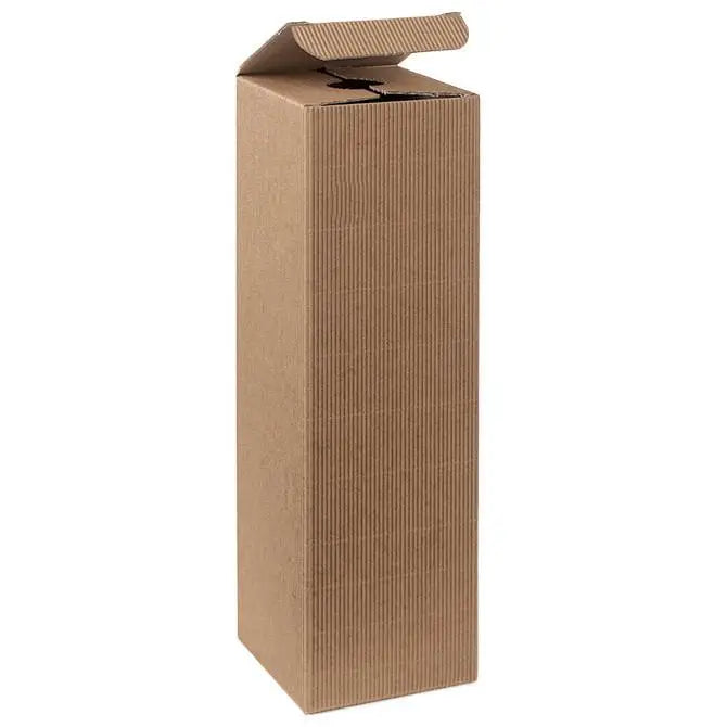 Tawny Texture Rib - 1 Bottle Box - (Natural EFlute) 3-1/2 x 1-1/2 x 13-3/8 50/ctn - Mac Paper Supply
