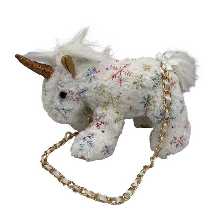 Unicorn Plush Crossbody Purse