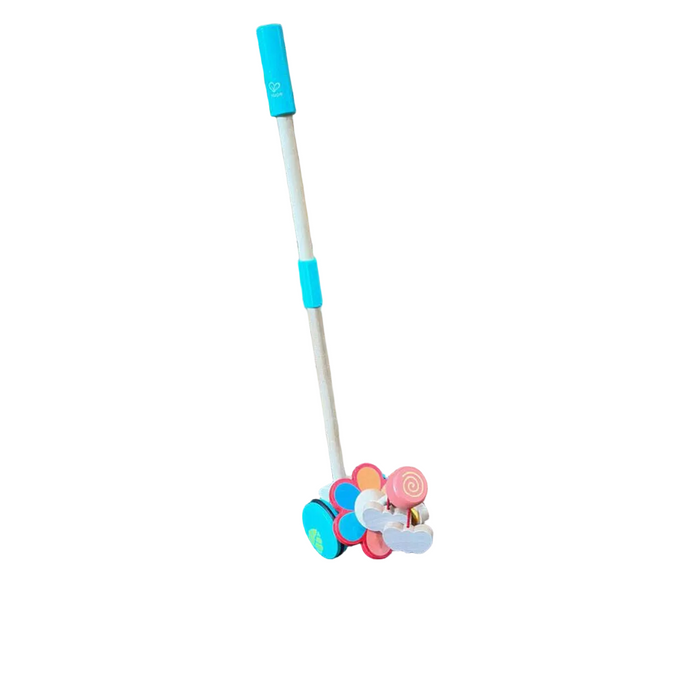 Wooden Flower Push Toy