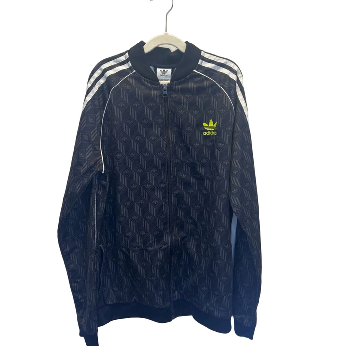 Zip Up Athletic Jacket / Adidas Logo