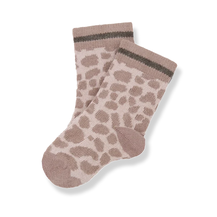 +1 in the Family – Trieste Intarsia Socks in Nude