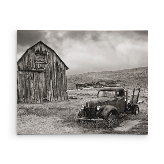 Old Car at Bodie (B&W)
