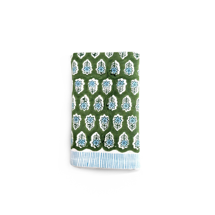 18x90 Hand Block Printed Table Runner