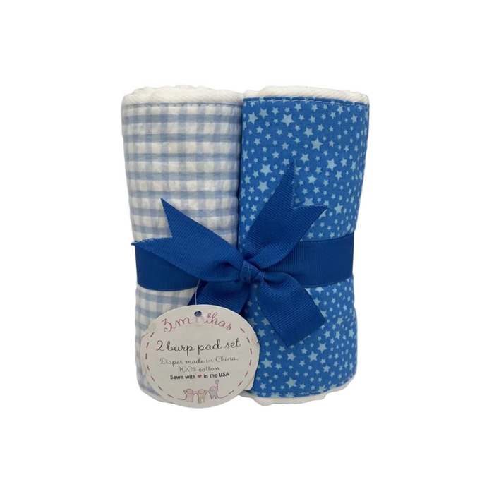 2 Burp Pad Set