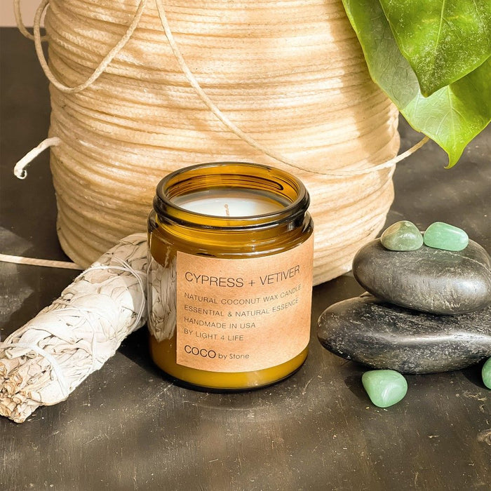 3.5oz Natural Coconut Apricot Candle (Select from 6 Scents)