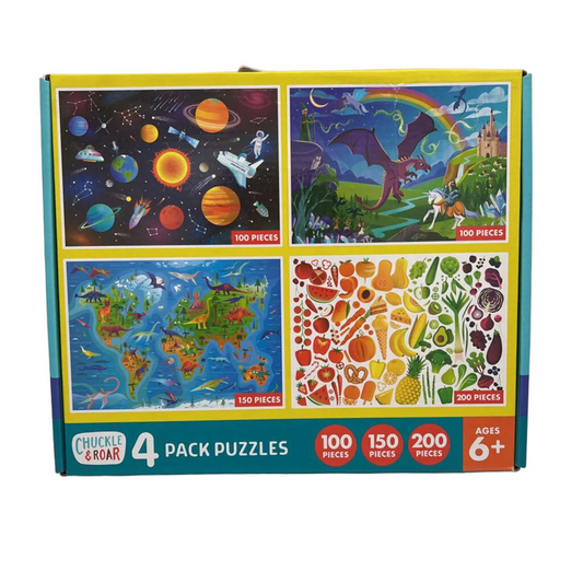 4 Pack Puzzles: Space and More