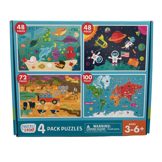 4 Pack Puzzles: Travel