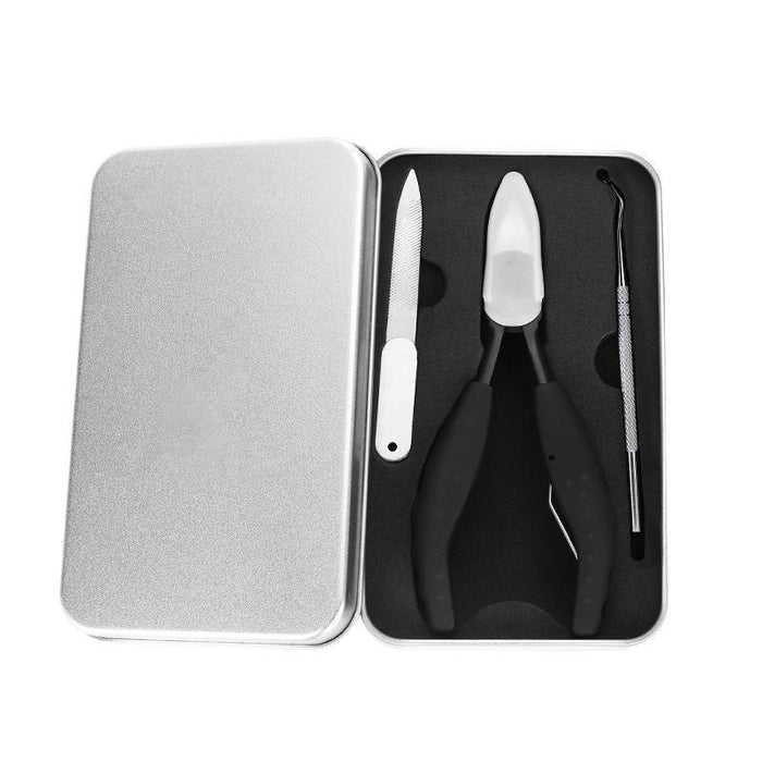 Nail clippers / Three-piece iron box