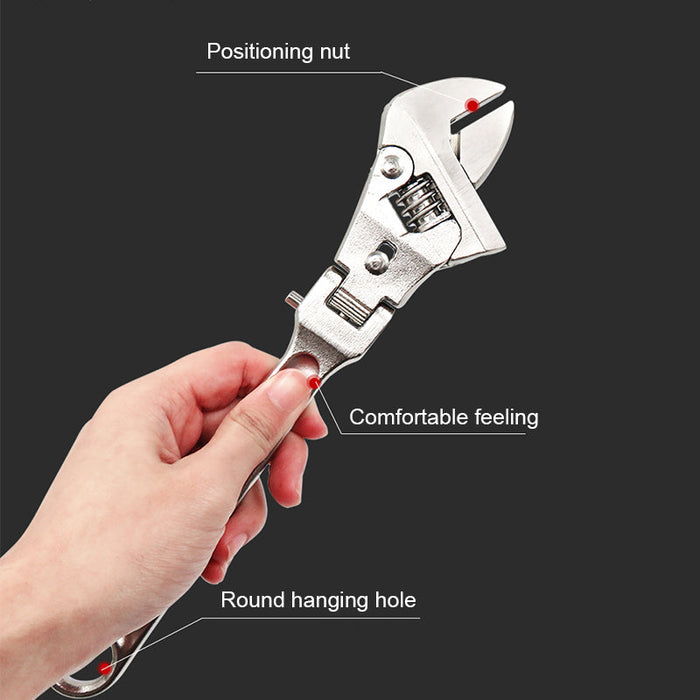8 inch Adjustable Ratchet Wrench