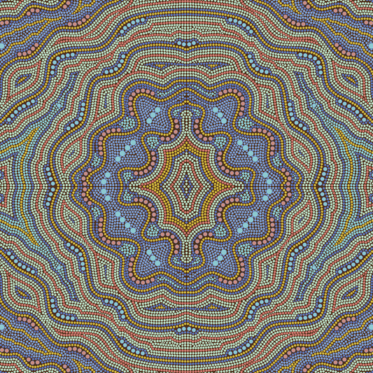 Aboriginal - Boomerang - Trendy Custom Wallpaper | Contemporary Wallpaper Designs | The Detroit Wallpaper Co.
