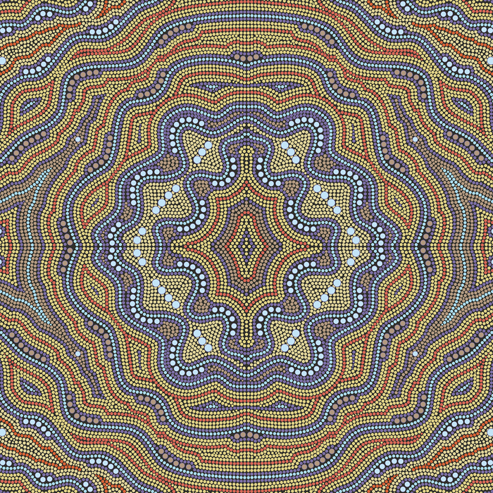 Aboriginal - Joey - Trendy Custom Wallpaper | Contemporary Wallpaper Designs | The Detroit Wallpaper Co.