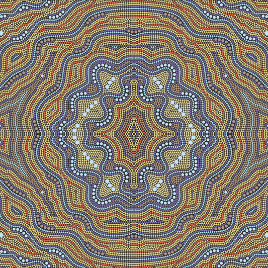 Aboriginal - Joey - Trendy Custom Wallpaper | Contemporary Wallpaper Designs | The Detroit Wallpaper Co.