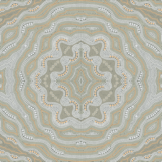 Aboriginal - Kangaroo - Trendy Custom Wallpaper | Contemporary Wallpaper Designs | The Detroit Wallpaper Co.