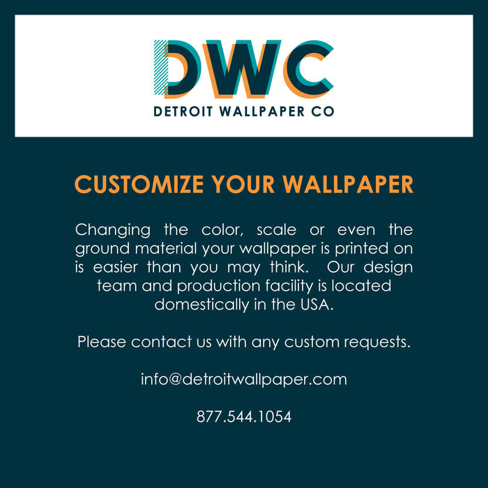 Queen of the Night <br> Wallpaper - The Detroit Wallpaper Co.